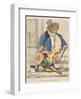 Aesop Fables-C.H. Bennett-Framed Giclee Print