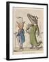 Aesop Fables-C.H. Bennett-Framed Giclee Print