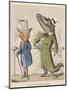 Aesop Fables-C.H. Bennett-Mounted Giclee Print