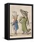 Aesop Fables-C.H. Bennett-Framed Stretched Canvas