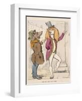 Aesop Fables-C.H. Bennett-Framed Giclee Print