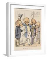 Aesop Fables-C.H. Bennett-Framed Giclee Print