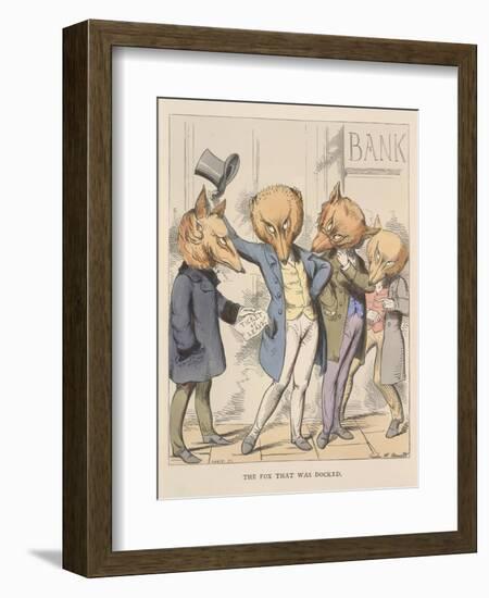 Aesop Fables-C.H. Bennett-Framed Giclee Print