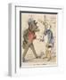 Aesop Fables-C.H. Bennett-Framed Giclee Print