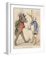 Aesop Fables-C.H. Bennett-Framed Giclee Print