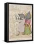 Aesop Fables-C.H. Bennett-Framed Stretched Canvas