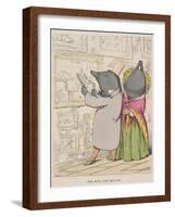 Aesop Fables-C.H. Bennett-Framed Giclee Print