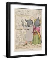 Aesop Fables-C.H. Bennett-Framed Giclee Print