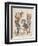 Aesop Fables-C.H. Bennett-Framed Premium Giclee Print