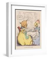 Aesop Fables-C.H. Bennett-Framed Giclee Print