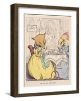 Aesop Fables-C.H. Bennett-Framed Giclee Print