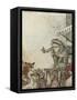 Aesop, Frog Physician-Arthur Rackham-Framed Stretched Canvas