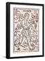 Aesop, Frontispiece to 'Aesop's Fables' by William Caxton-null-Framed Premium Giclee Print