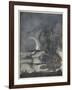 Aesop, Moon and Mother-Arthur Rackham-Framed Art Print