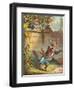 Aesop's Fables, Sour Grapes-null-Framed Art Print