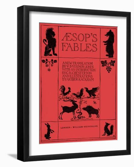 Aesop's Fables-Arthur Rackham-Framed Giclee Print