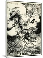 Aesop's Fables-Arthur Rackham-Mounted Giclee Print