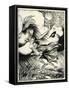 Aesop's Fables-Arthur Rackham-Framed Stretched Canvas