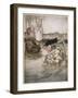 Aesop, the Two Pots-Arthur Rackham-Framed Art Print