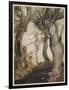 Aesop, Trees and the Axe-Arthur Rackham-Framed Art Print