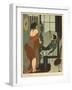 Aesthetic Couple 1919-Gerda Wegener-Framed Art Print