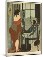 Aesthetic Couple 1919-Gerda Wegener-Mounted Art Print