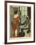 Aesthetic Couple 1919-Gerda Wegener-Framed Art Print