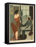 Aesthetic Couple 1919-Gerda Wegener-Framed Stretched Canvas