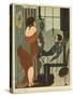 Aesthetic Couple 1919-Gerda Wegener-Stretched Canvas