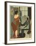 Aesthetic Couple 1919-Gerda Wegener-Framed Art Print