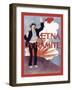 Aetna Dynamite-Edward Penfield-Framed Art Print