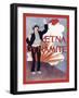 Aetna Dynamite-Edward Penfield-Framed Art Print