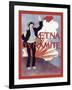 Aetna Dynamite-Edward Penfield-Framed Art Print