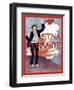 Aetna Dynamite-Edward Penfield-Framed Art Print