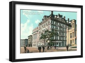 Aetna Insurance Buildings, Hartford, Connecticut-null-Framed Art Print