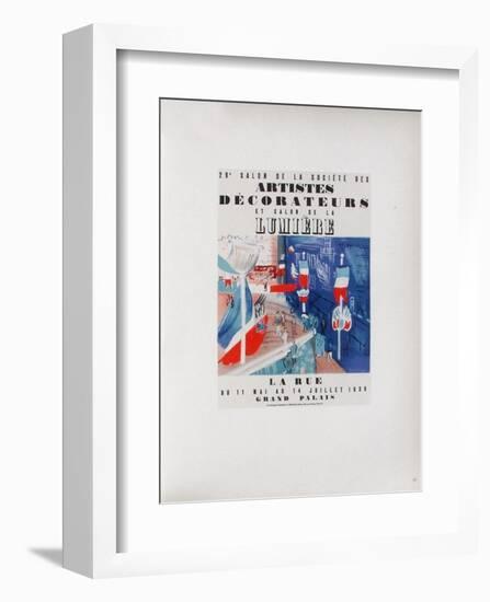 AF 1939 - Salon De La S.A.D.-Raoul Dufy-Framed Collectable Print