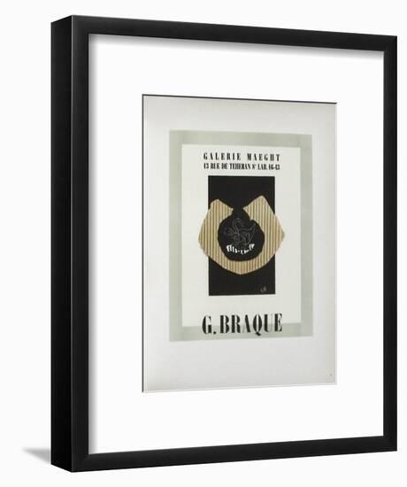 AF 1946 - Galerie Maeght-Georges Braque-Framed Collectable Print