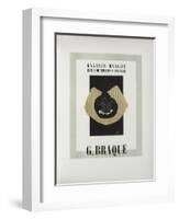 AF 1946 - Galerie Maeght-Georges Braque-Framed Collectable Print