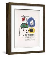 AF 1947 - Galerie Maeght-Joan Miro-Framed Collectable Print