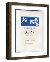 AF 1947 - Jazz Chez Pierre Beres-Henri Matisse-Framed Collectable Print