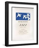 AF 1947 - Jazz Chez Pierre Beres-Henri Matisse-Framed Collectable Print