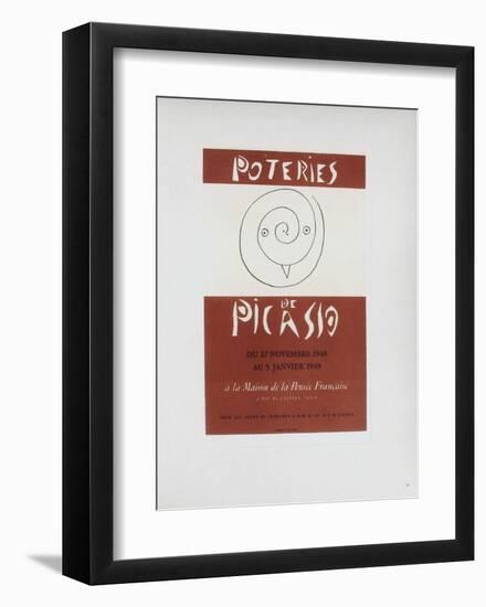 AF 1948 - Poteries de Picasso-Pablo Picasso-Framed Collectable Print