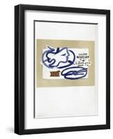 AF 1950 - Galerie Maeght-Georges Braque-Framed Collectable Print