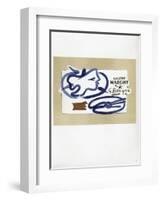 AF 1950 - Galerie Maeght-Georges Braque-Framed Collectable Print