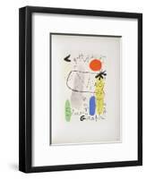 AF 1950 - Galerie Maeght-Joan Miro-Framed Collectable Print