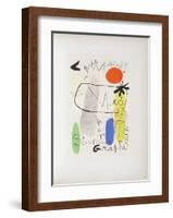 AF 1950 - Galerie Maeght-Joan Miro-Framed Collectable Print