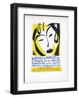 AF 1950 - Maison De La Pensée Française-Henri Matisse-Framed Collectable Print