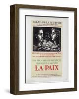 AF 1950 - Relai de jeunesse-Pablo Picasso-Framed Collectable Print