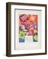 AF 1951 - Bal De L'Ecole Des Arts Décoratifs-Henri Matisse-Framed Collectable Print