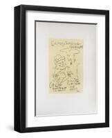 AF 1951 - Exposition Hispano-Américaine-Pablo Picasso-Framed Collectable Print